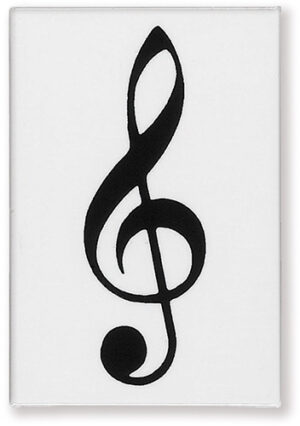 Entdecken Sie unseren eleganten weißen Magneten mit einem klassischen schwarzen Violinschlüssel-Design, der Ihren Kühlschrank oder Ihre Magnettafel stilvoll schmückt! Mit den Maßen 5,3x7 cm ist dieser Magnet kompakt genug, um überall platziert zu werden, aber dennoch groß genug, um Aufmerksamkeit zu erregen.Das zeitlose Design des schwarzen Violinschlüssels verleiht diesem Magnet eine künstlerische Note und wird sicherlich die Blicke auf sich ziehen. Ob Sie ein Musikliebhaber, ein Musiker oder einfach nur jemand sind, der elegante Designs schätzt, dieser Magnet wird Ihren Raum aufwerten.Hergestellt aus hochwertigem Material, ist dieser Magnet nicht nur langlebig, sondern haftet auch fest an jeder magnetischen Oberfläche. Ob in der Küche, im Büro oder im Musikzimmer, dieser Violinschlüssel-Magnet ist vielseitig einsetzbar und wird jedem Raum einen Hauch von Eleganz verleihen.Mit seinem ansprechenden Design und seiner praktischen Funktionalität ist dieser Magnet nicht nur ein schönes Dekorationsstück, sondern auch ein praktisches Accessoire, um Notizen, Erinnerungen oder Fotos sicher zu halten.Bringen Sie mit unserem weißen Magnet mit schwarzem Violinschlüssel-Design einen Hauch von Musik und Eleganz in Ihr Zuhause oder Büro und lassen Sie sich von seiner Schönheit inspirieren.