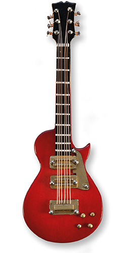 Entdecken Sie unsere magnetische 3D-E-Gitarre in Rot mit goldenen Details, ein beeindruckendes Accessoire für alle Musikliebhaber und Fans von E-Gitarren. Detailgetreu gestaltet und mit einem lebendigen roten Finish versehen, ist dieser E-Gitarrenmagnet nicht nur ein praktisches Hilfsmittel, sondern auch eine kunstvolle Dekoration für Ihren Kühlschrank, Ihre Magnettafel oder andere metallische Oberflächen.Hergestellt aus hochwertigem Material, ist dieser Magnet langlebig und robust. Die präzise Nachbildung der E-Gitarre fängt die charakteristischen Merkmale und die Energie dieses beliebten Musikinstruments perfekt ein.Die E-Gitarre ist ein Symbol für Rockmusik und Leidenschaft und wird jeden Raum mit ihrer Präsenz beleben. Daher ist diese rote magnetische 3D-E-Gitarre nicht nur ein ideales Geschenk für Musiker, sondern auch eine wundervolle Möglichkeit, die Liebe zur Musik in Ihrem Zuhause zu unterstreichen.