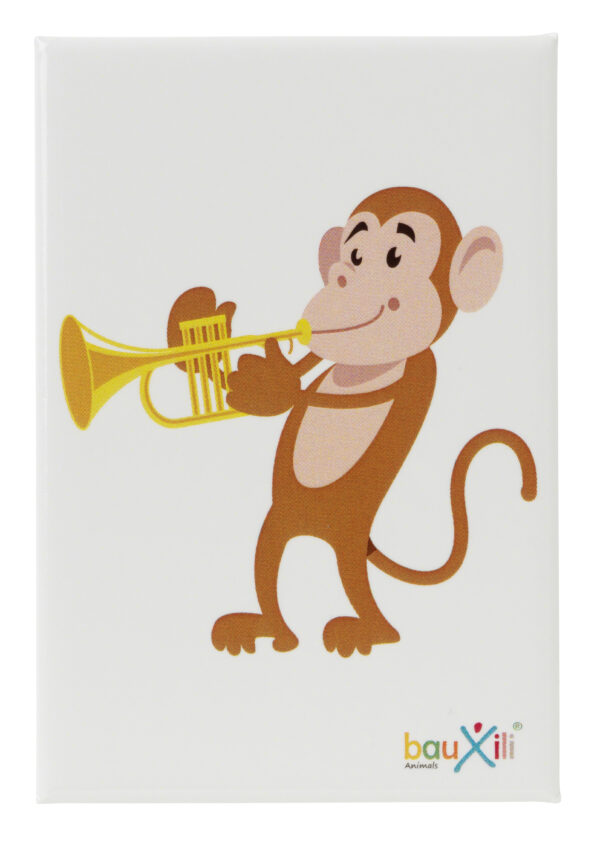 Bringen Sie Freude und Musik in den Alltag Ihrer Kinder mit dem Bauxili Kühlschrankmagnet! Dieser niedliche Magnet zeigt einen fröhlichen Affen, der seine Trompete spielt und ist perfekt für jedes Kinderzimmer oder die Küche. Der Bauxili Kühlschrankmagnet ist nicht nur praktisch, um Zeichnungen oder Fotos Ihrer Kinder zu befestigen, sondern auch eine lustige und farbenfrohe Dekoration. Der liebevoll gestaltete Affe mit seiner Trompete regt die Fantasie an und ist robust und langlebig. Ein ideales Geschenk für Ihre Kinder oder deren Freunde - der Bauxili Kühlschrankmagnet bringt Farbe und Spaß in den Alltag und ist eine charmante Ergänzung für jedes Zuhause!