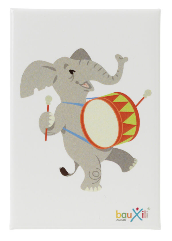 Bringen Sie Freude und Musik in den Alltag Ihrer Kinder mit dem Bauxili Kühlschrankmagnet! Dieser niedliche Magnet zeigt einen fröhlichen Elefanten, der sein Schlagzeug spielt und ist perfekt für jedes Kinderzimmer oder die Küche. Der Bauxili Kühlschrankmagnet ist nicht nur praktisch, um Zeichnungen oder Fotos Ihrer Kinder zu befestigen, sondern auch eine lustige und farbenfrohe Dekoration. Der liebevoll gestaltete Elefant mit seinem Schlagzeug regt die Fantasie an und ist robust und langlebig. Ein ideales Geschenk für Ihre Kinder oder deren Freunde - der Bauxili Kühlschrankmagnet bringt Farbe und Spaß in den Alltag und ist eine charmante Ergänzung für jedes Zuhause!
