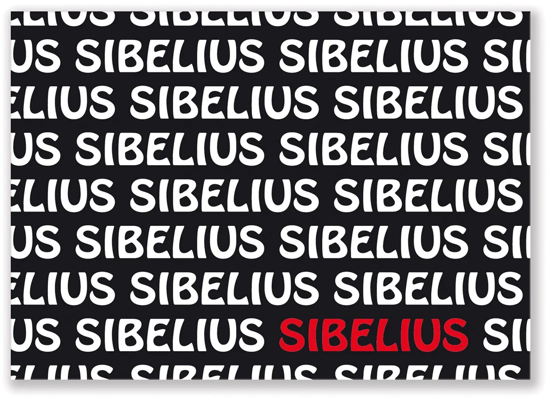 Postcard Sibelius text