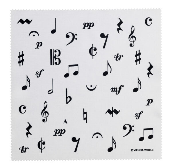 Glasses wipe Music symbols