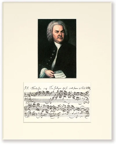 Passepartout Bach Portrait