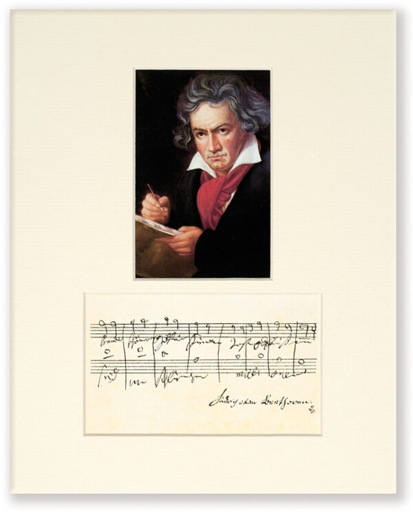 Passepartout Beethoven Portrait