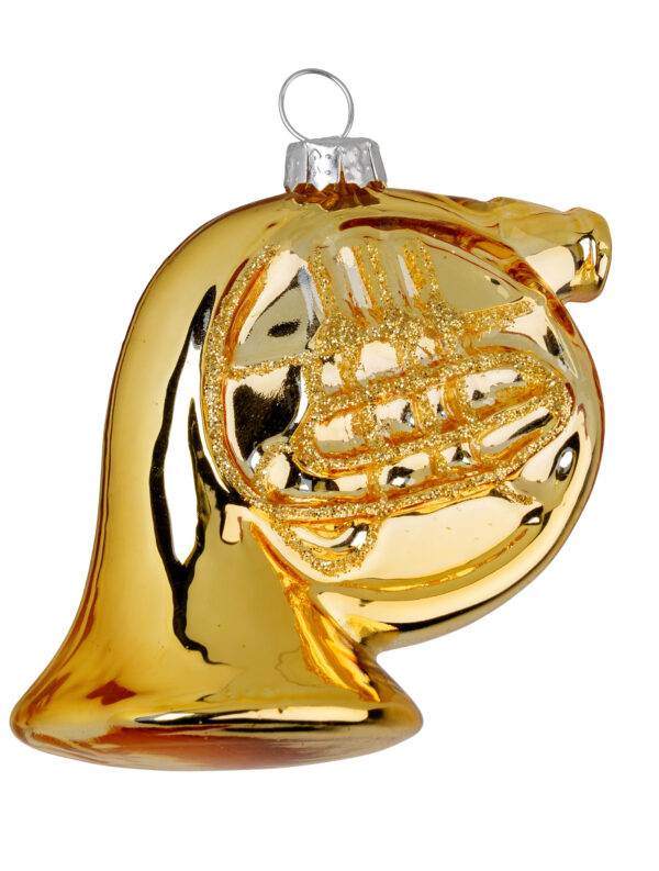 Christmas ornament Horn