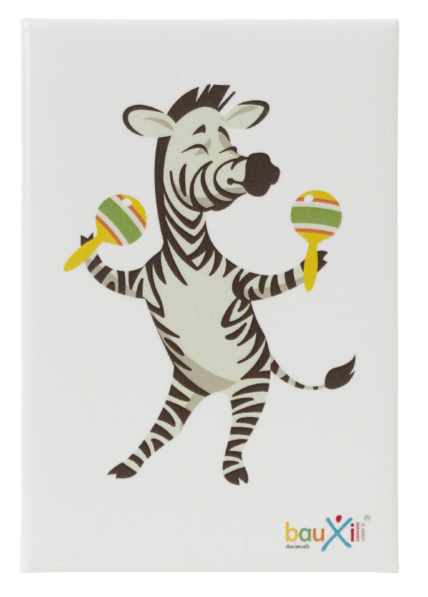 Magnet bauxili Tiere Zebra – Bild 2