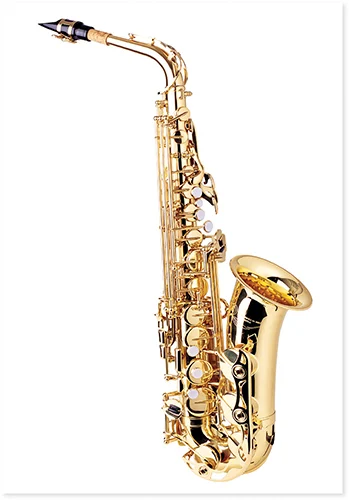 Postcard Saxophone