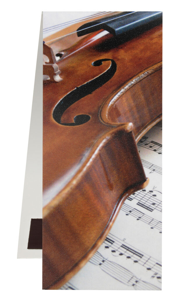 Bookmark Violin/Sheet music magnetic