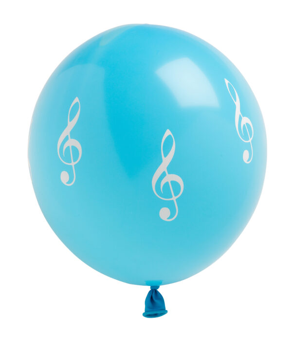 Balloon box G-clef light blue (20 pcs) - Image 2