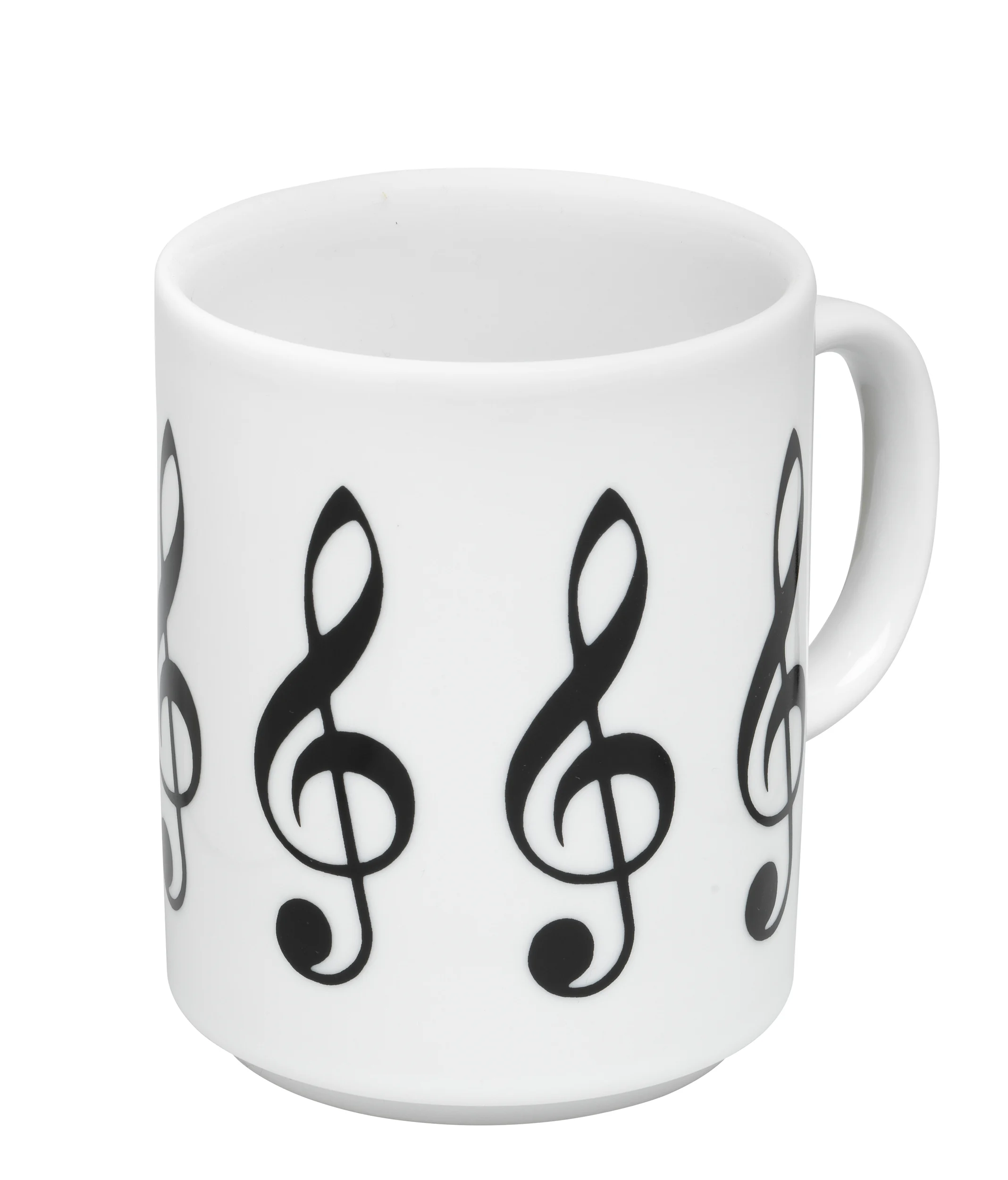 Henkelbecher Violinschlüssel