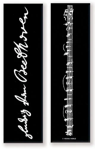 Lesezeichen Beethoven Signatur