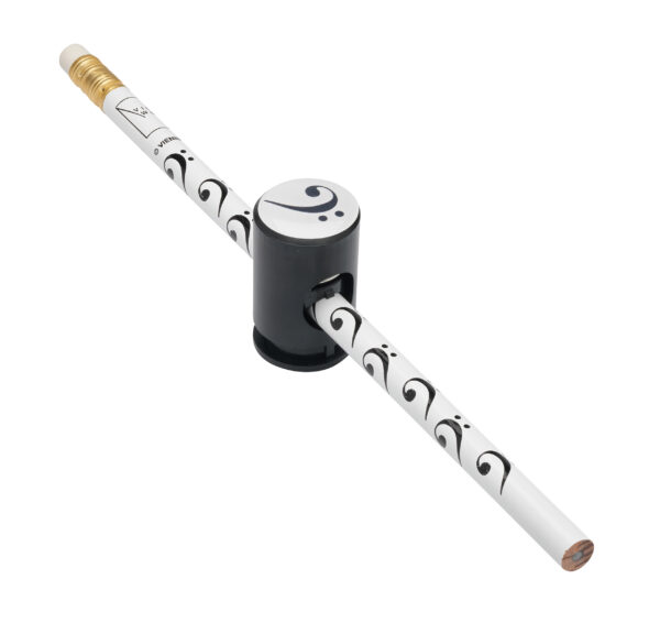 Pencil clip set Bass-clef magnetic