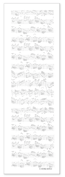 Notizblock Notenblatt midi