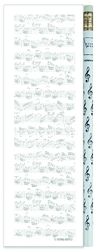 Notizblock Notenblatt midi magnetisch