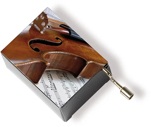 Musikbox Geige/Notenblatt