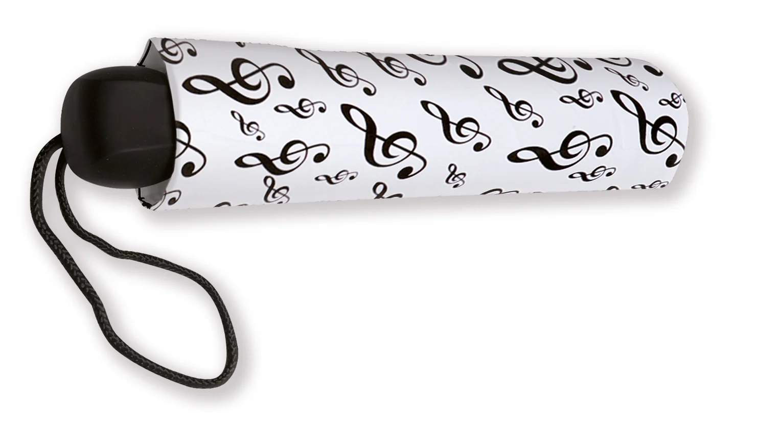 Mini umbrella G-clef white, image 2