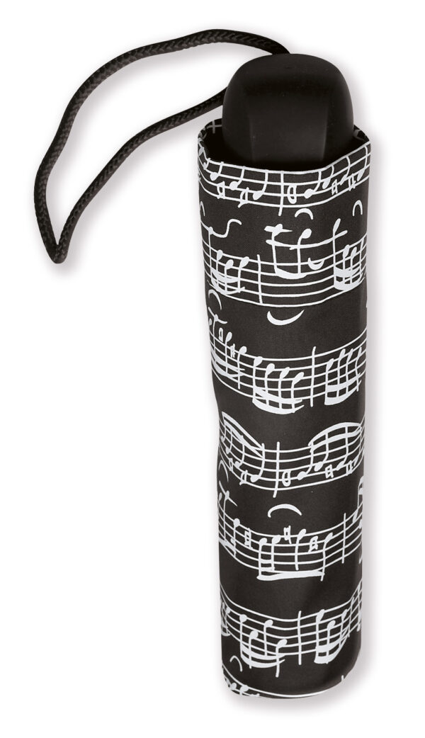 Mini umbrella Sheet music black - Image 2