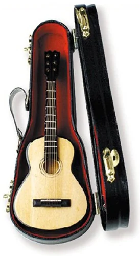 Miniatur Gitarre in Box