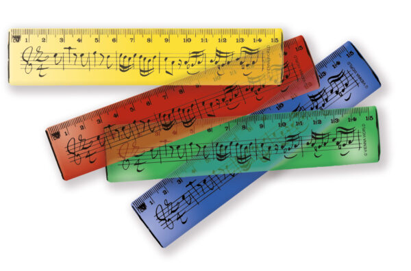 Ruler Line of notes assorted 15cm - Image 2