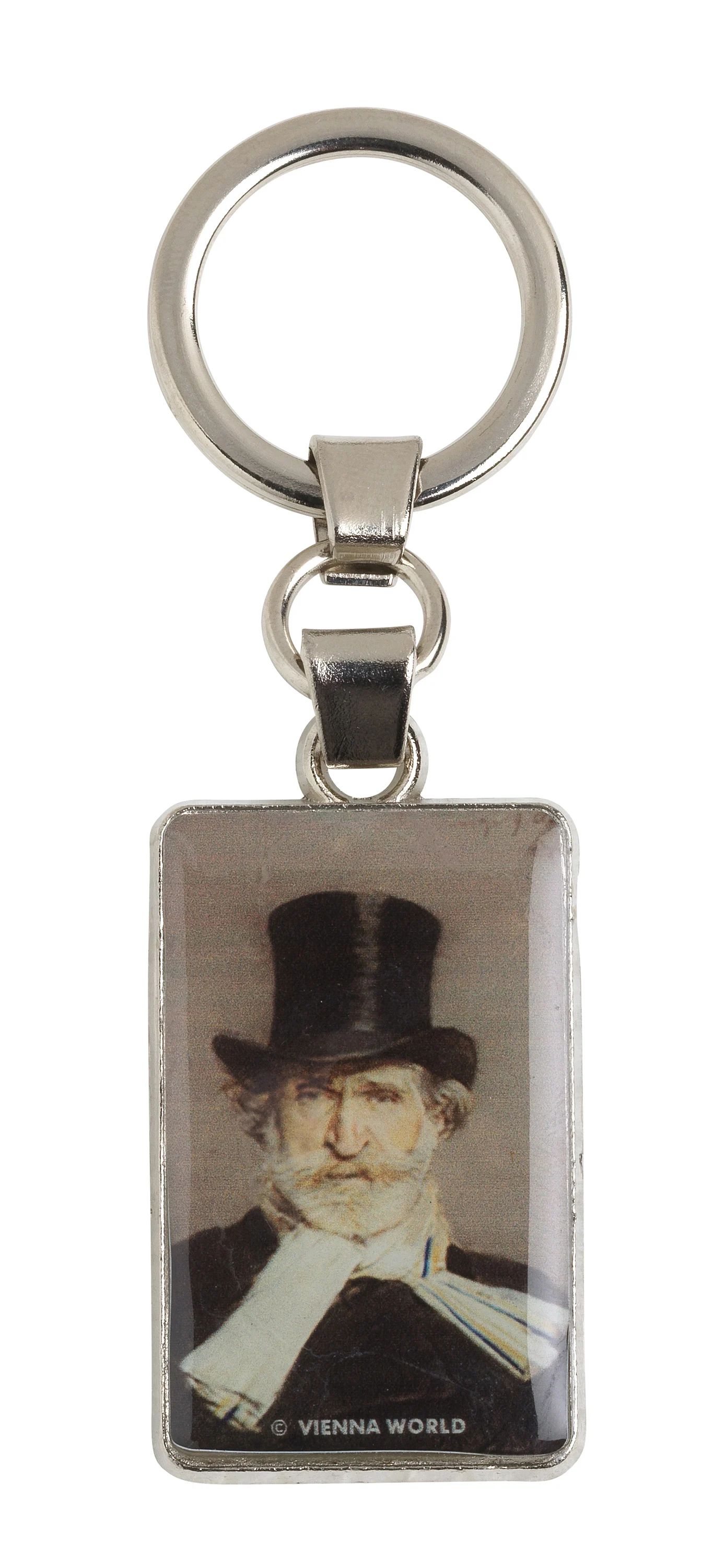 Verdi Portrait Keyring