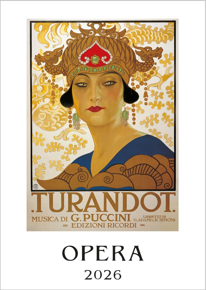 Spiral bound Calendar Turandot large