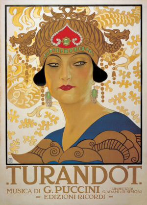 Postkarte Turandot