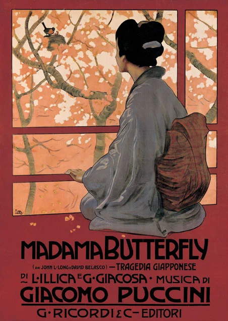 Postkarte Madama Butterfly