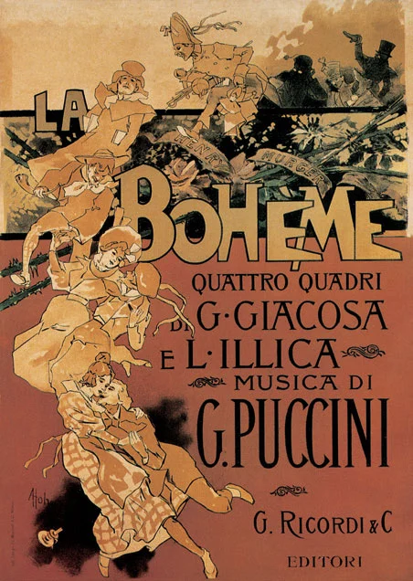 Postkarte Boheme