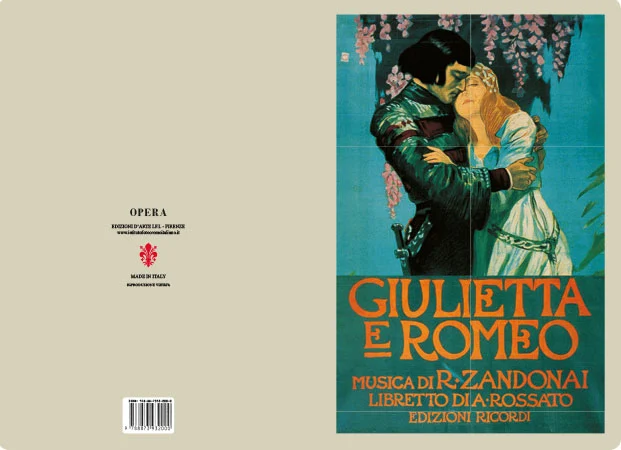 Notizbuch Giulietta E Romeo liniert