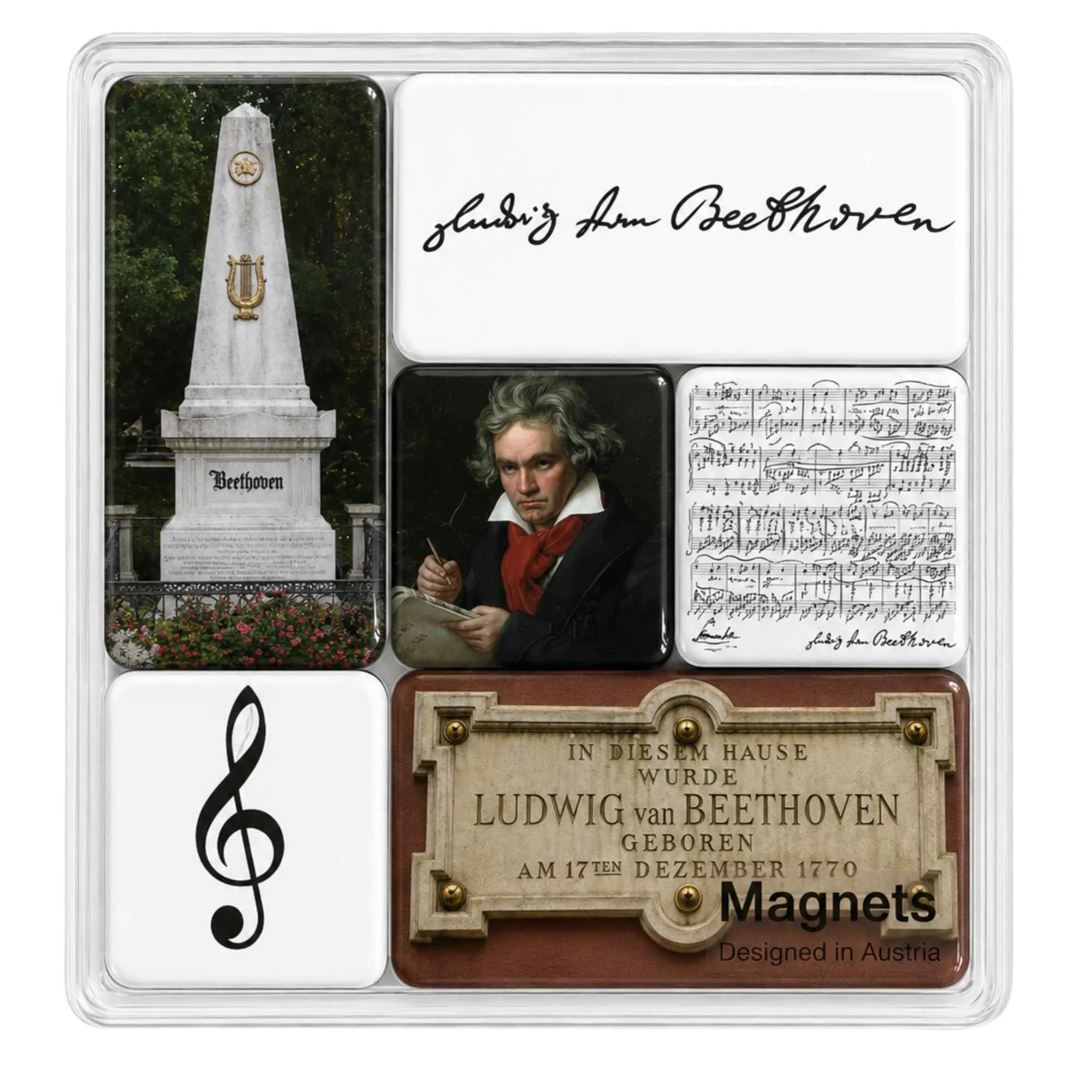 Minimagnet box Beethoven