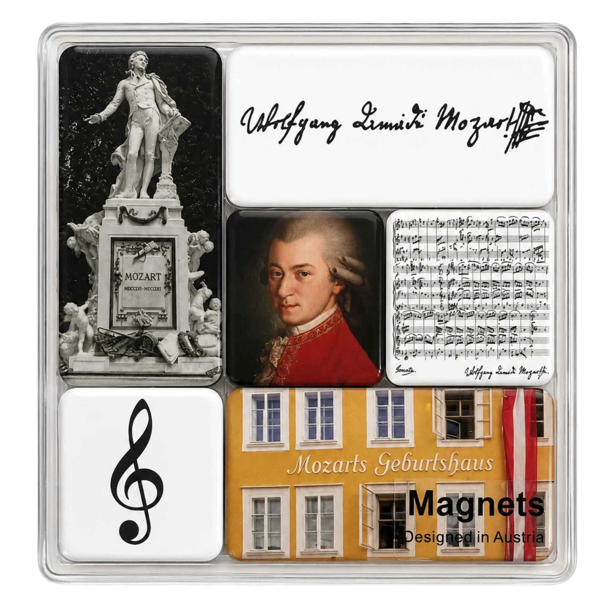Minimagnet box Mozart