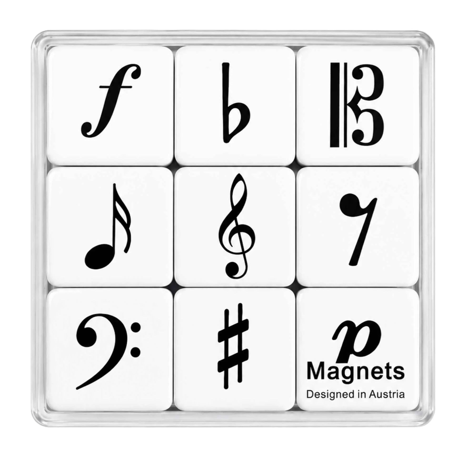 Minimagnet box Music symbols
