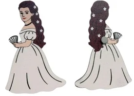 Magnet Sisi Shaped