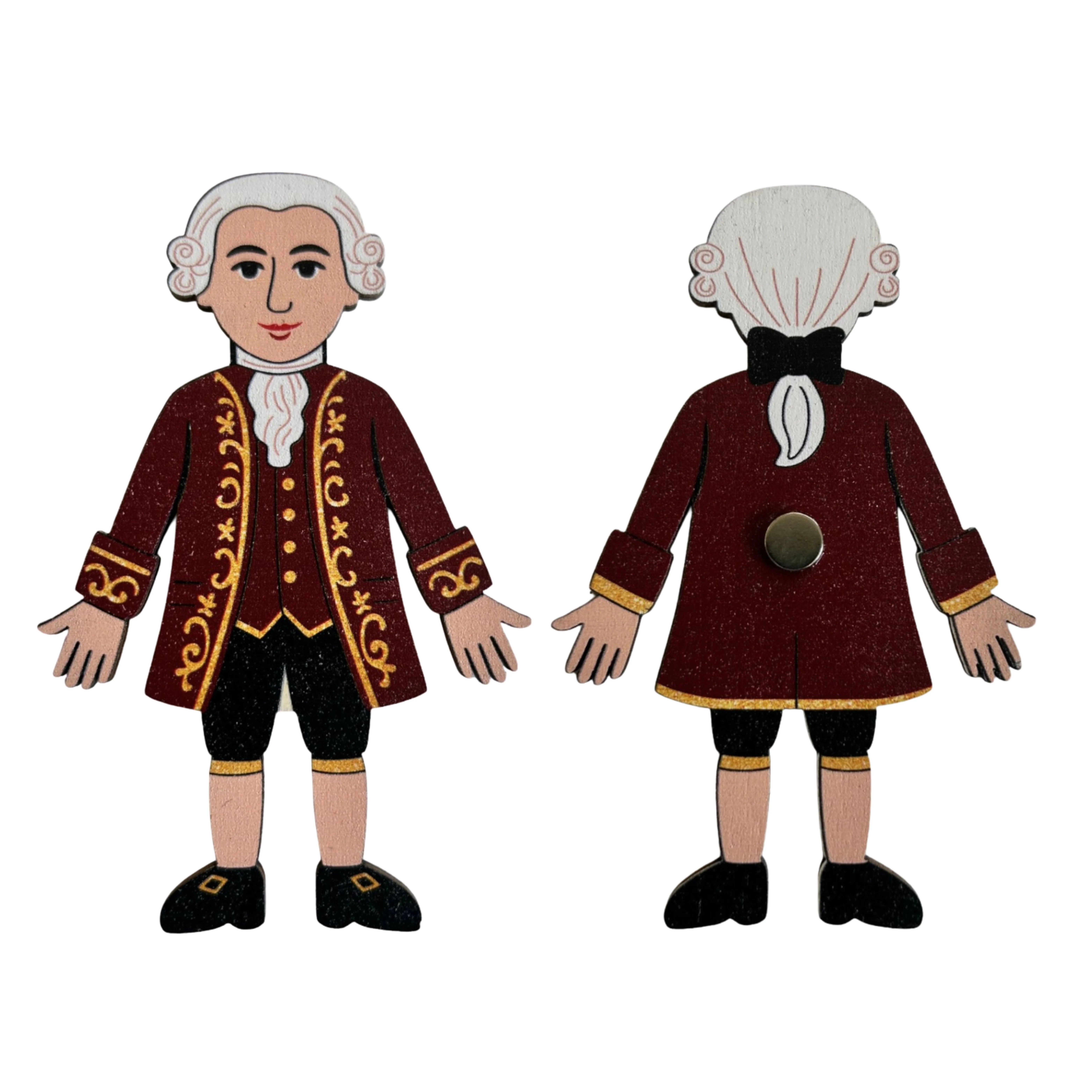 Magnet Mozart Shaped