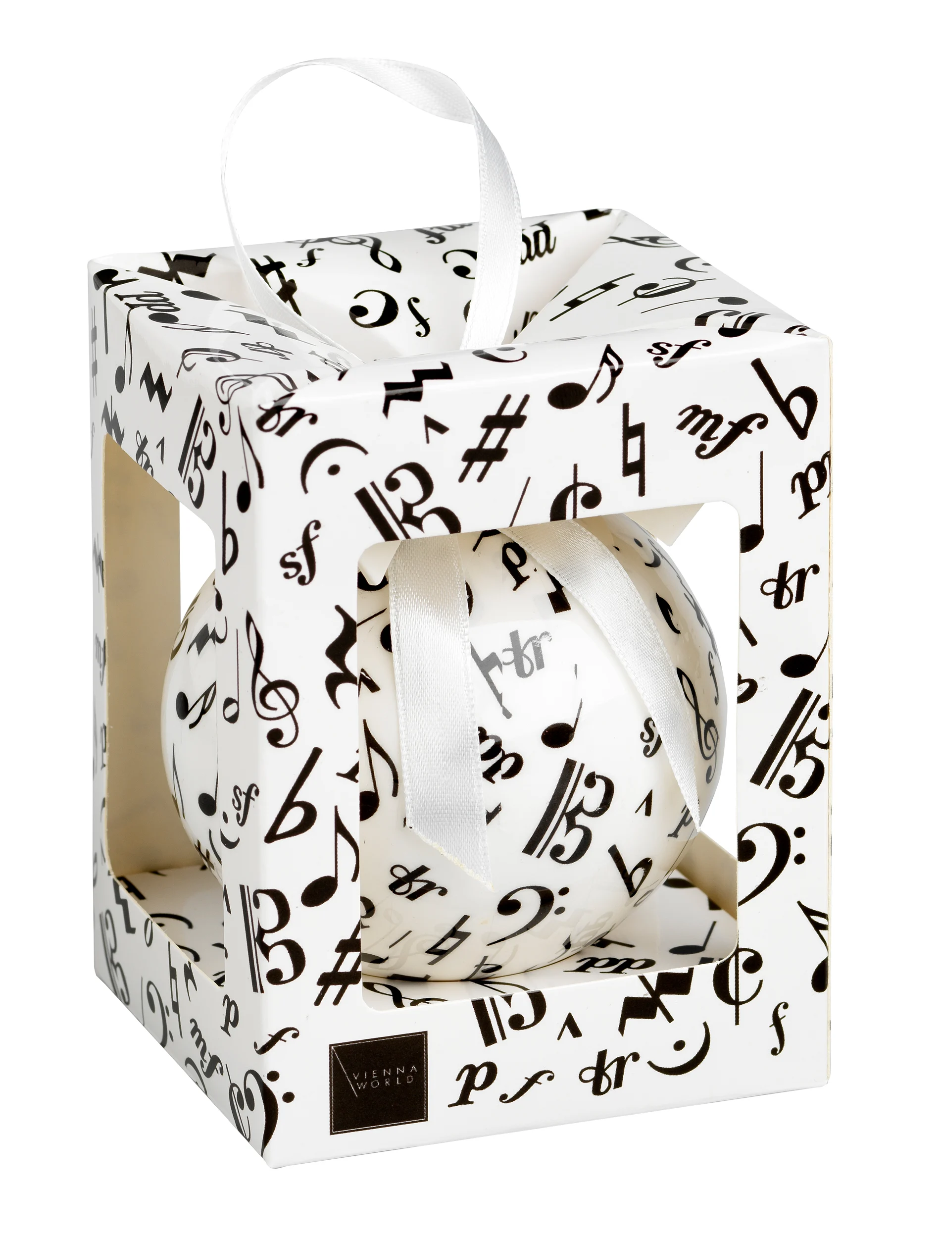 Christbaumkugel Musiksymbole