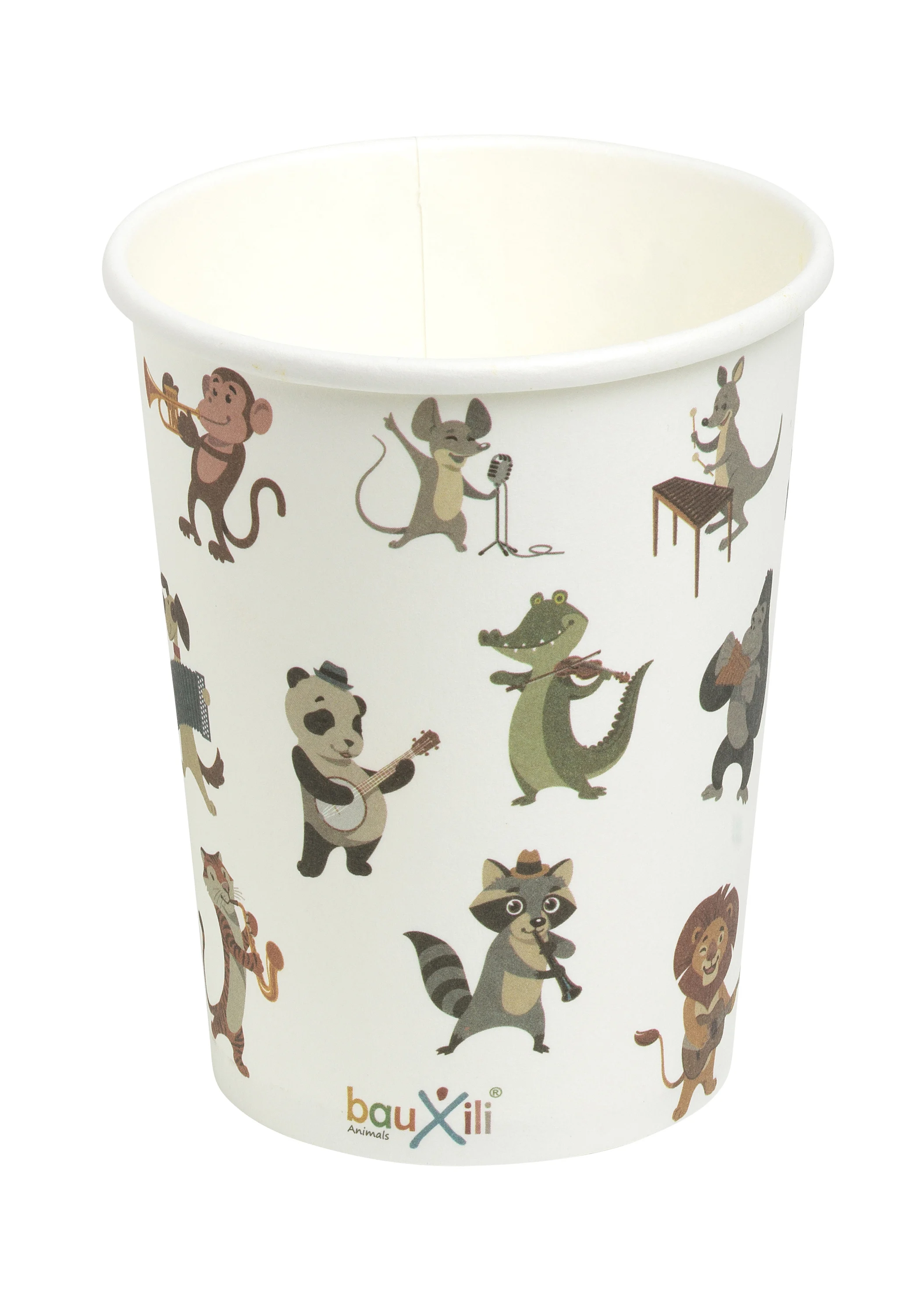 Paper Cup bauxili Amimals (8 pcs) 250ml - Image 3