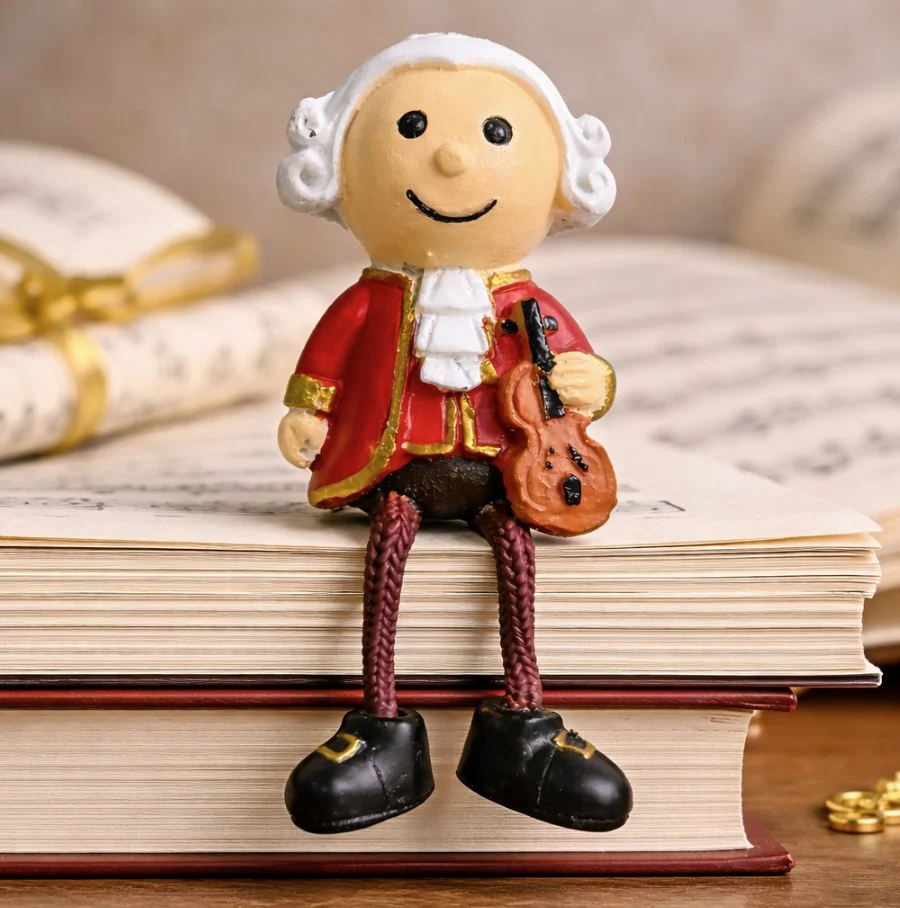 Mozart Stringlies Magnet, image 2