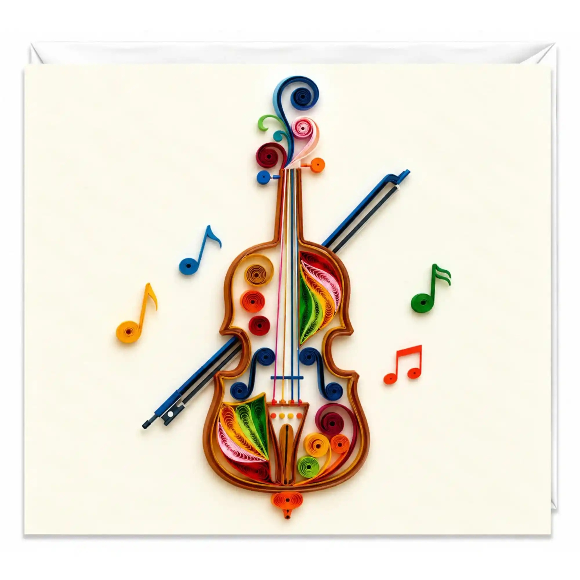 Grußkarte Cello Paper Art