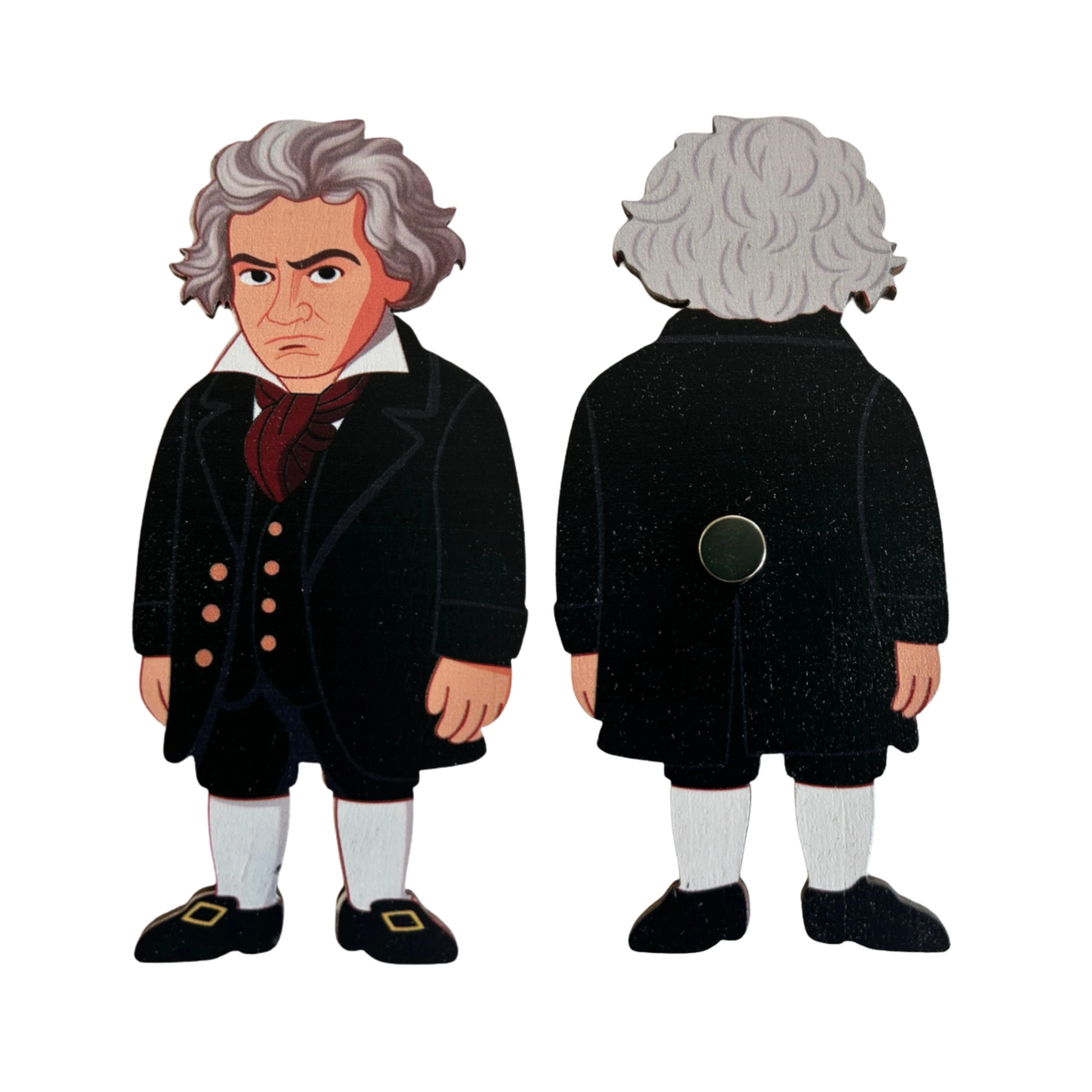 Beethoven Shaped Magnet